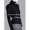 NEW fashion High collar chest fold cashmere sweater